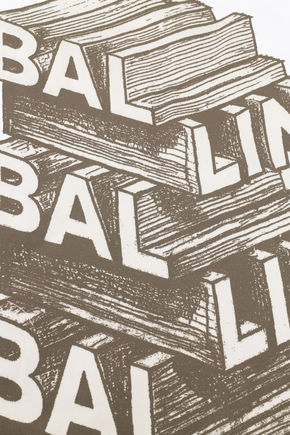 BALLIN T-shirt 017125 en blanc - large