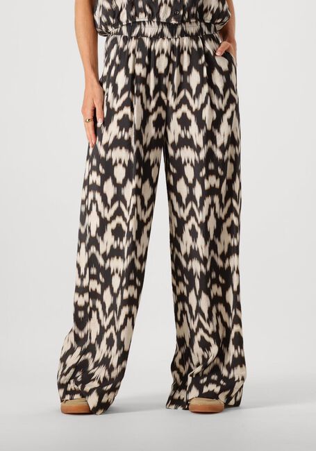 Bruine BY-BAR Wijde broek BENJI BROWN BATIK PANTS - large