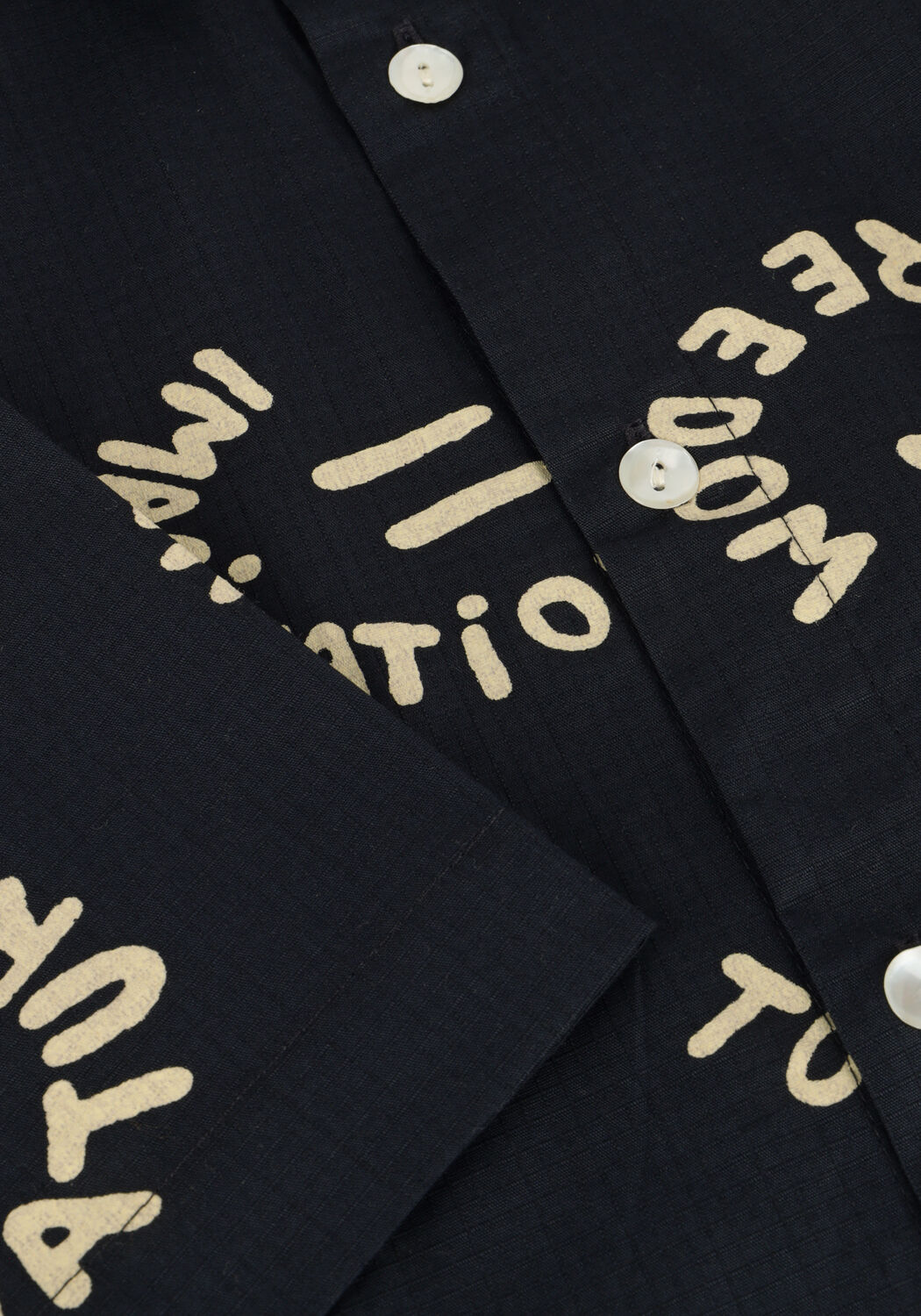 MOLO Chemise d&eacute;contract&eacute; RICHIE en noir - large