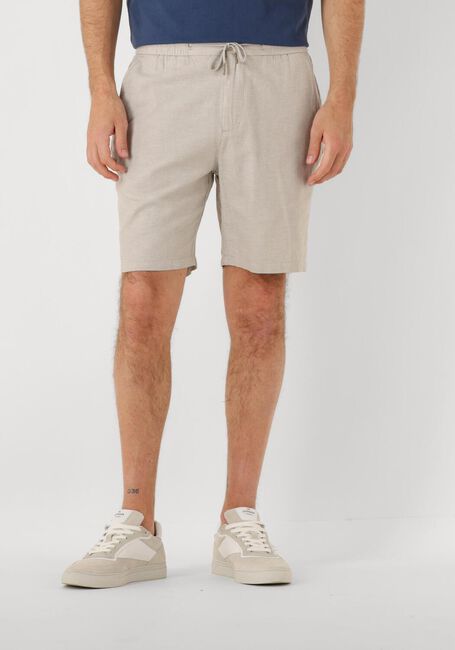 Beige SCOTCH & SODA Korte broek FAVE COTTON/LINEN TWILL BERMUDA - large