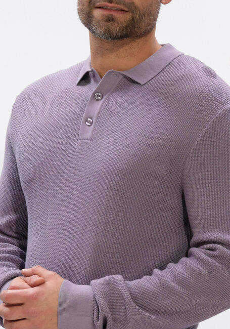 SAINT STEVE Polo GUNTHER Lilas - large