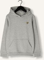 Lichtgrijze LYLE & SCOTT Trui CLASSIC OTH HOODY FLEECE Lichtgrijze LYLE & SCOTT Trui CLASSIC OTH HOODY FLEECE - medium
