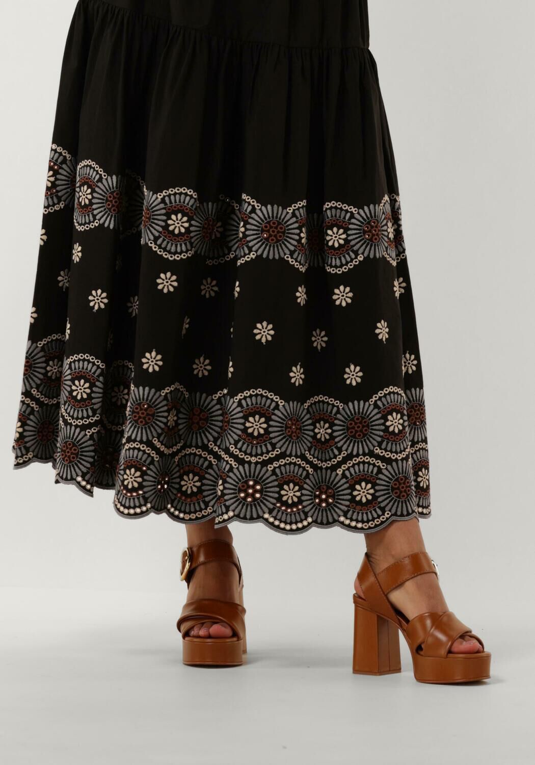 SEE BY CHLO&Eacute; LYNA SANDAAL Sandales en marron - large