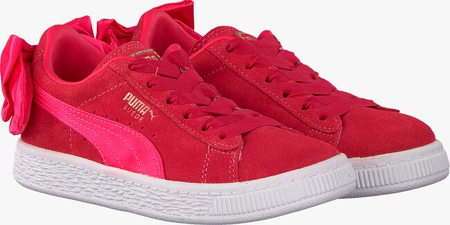 Roze PUMA Lage sneakers SUEDE BOW AC PS/INF - large