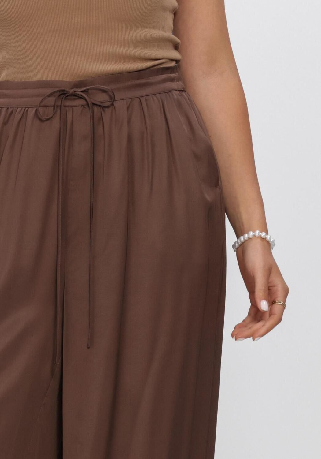 SECOND FEMALE LINELL TROUSERS Pantalons en marron - large