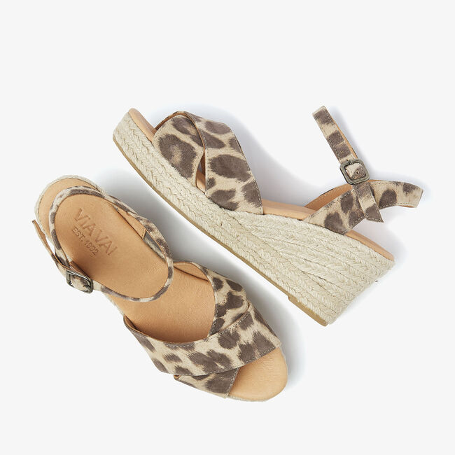 VIA VAI Sandales à talons LUISA TIANA en marron - large