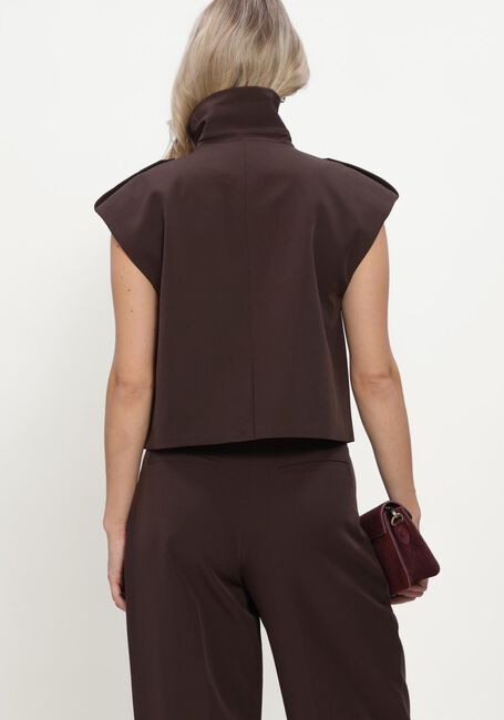 BRUUNS BAZAAR Gilet RUBYSUSBBLITA WAISTCOAT en marron - large