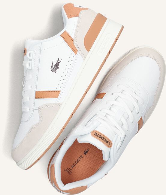 Witte LACOSTE Sneakers T-CLIP MEN Witte LACOSTE Sneakers T-CLIP MEN - large