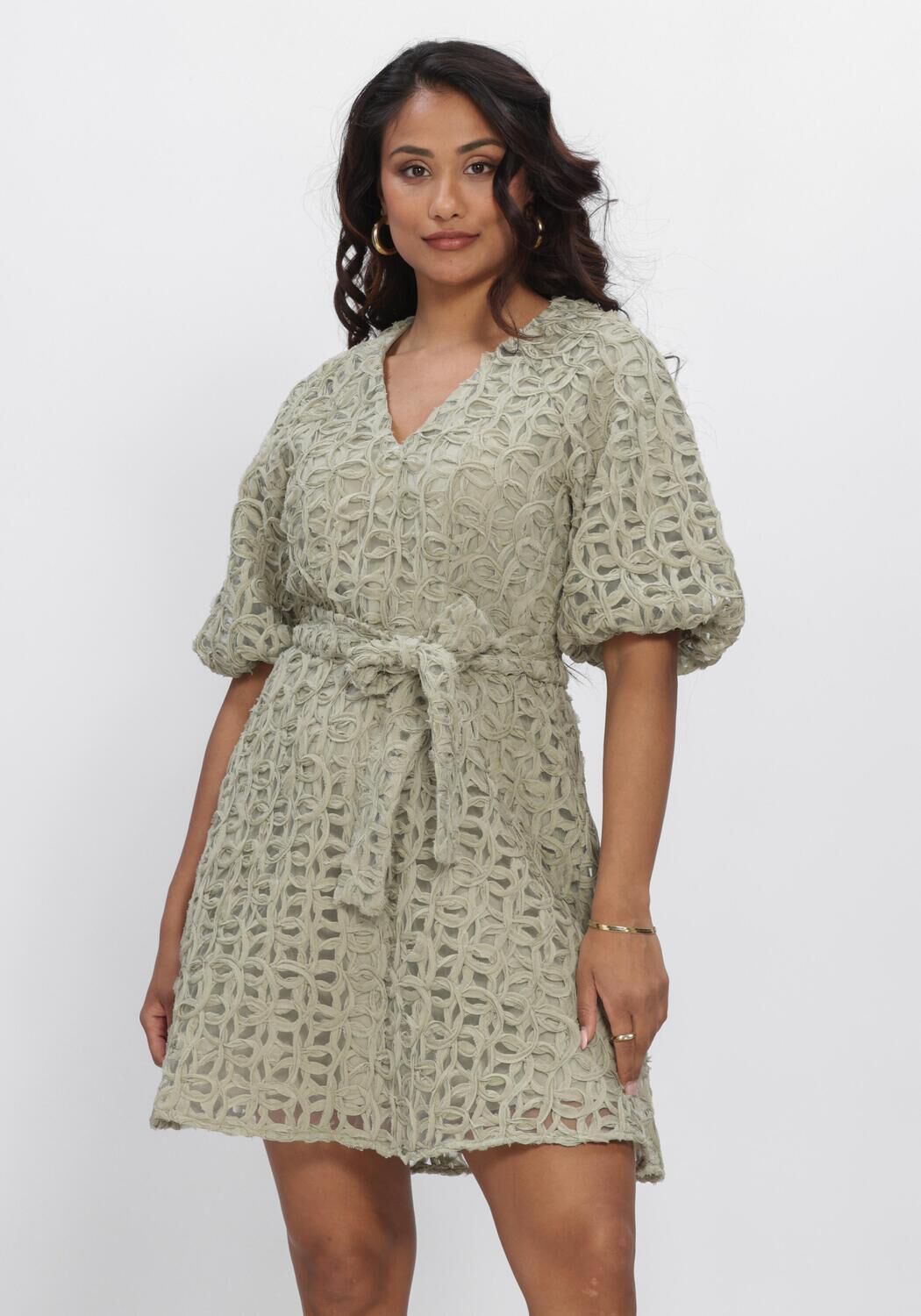 FREEBIRD WV-3D-FLOWER-26-2 Robes en vert - large