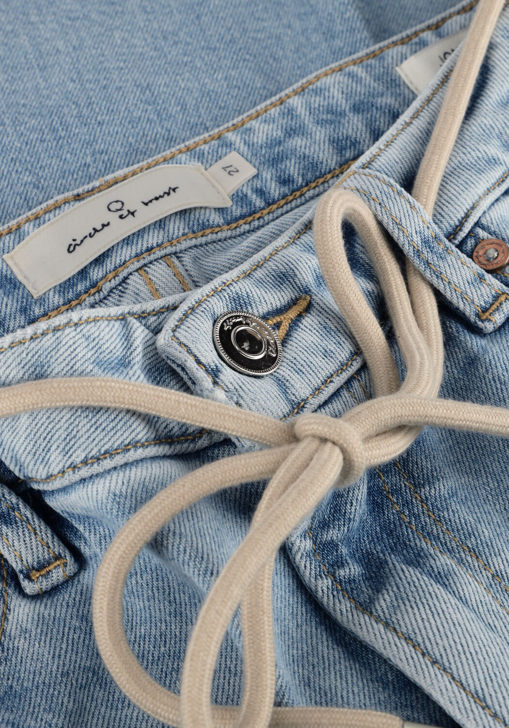 Blauwe CIRCLE OF TRUST Wide jeans JONA DNM - large