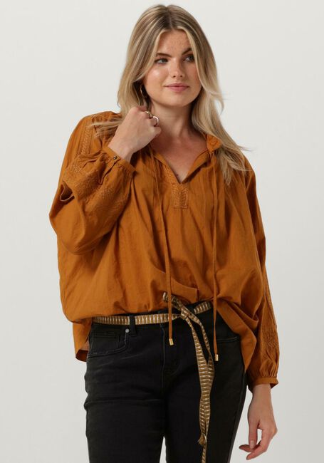 Bruine CIRCLE OF TRUST  ISABEL BLOUSE - large