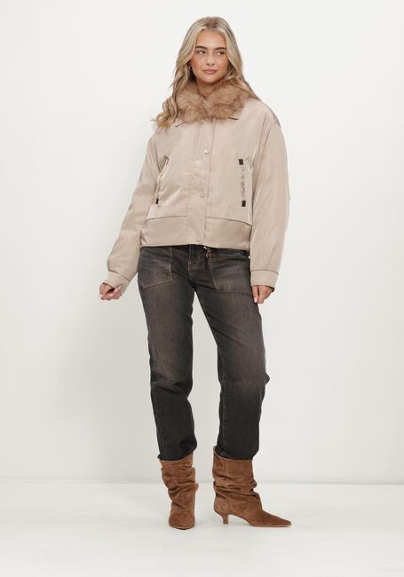 NUKUS Veste matelass&eacute; PAULA JACKET en beige - large