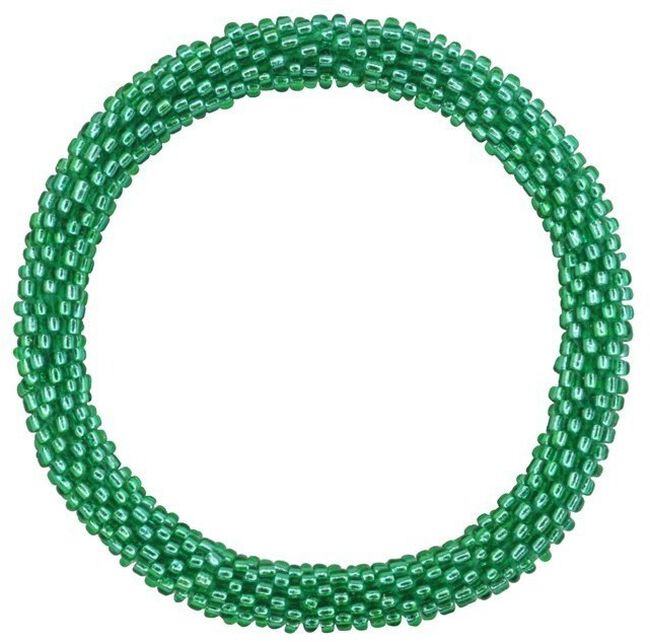 MY JEWELLERY Bracelet LITTLE BEADS BRACELET en vert - large