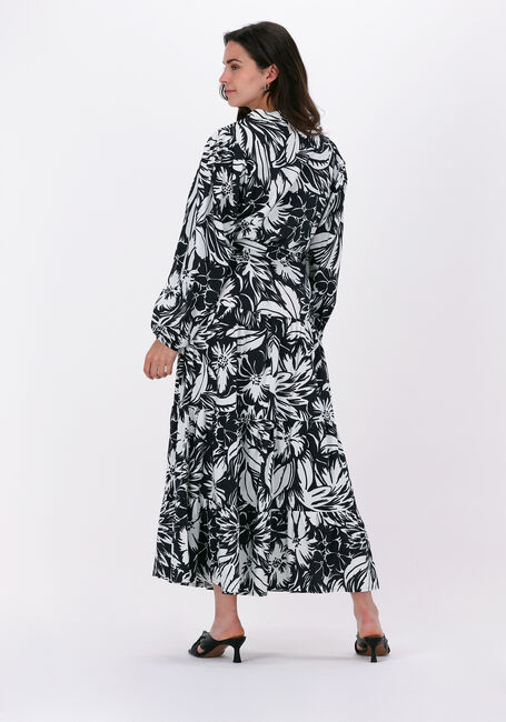 SUMMUM Robe maxi DRESS TWO TONE FLOWER en noir - large