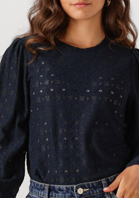 OBJECT Pull OBJLAILA L/S RE TOP NOOS en marron - large