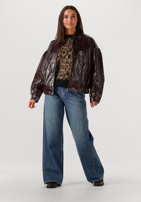 WITHBLACK Jack WBLGILIAN VEGAN JACKET Bordeaux - large