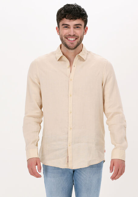 SCOTCH & SODA Chemise décontracté REGULAR FIT GARMENT-DYED LINEN SHIRT Sable - large