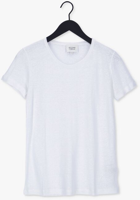 SECOND FEMALE T-shirt PEONY O NECK TEE en blanc - large