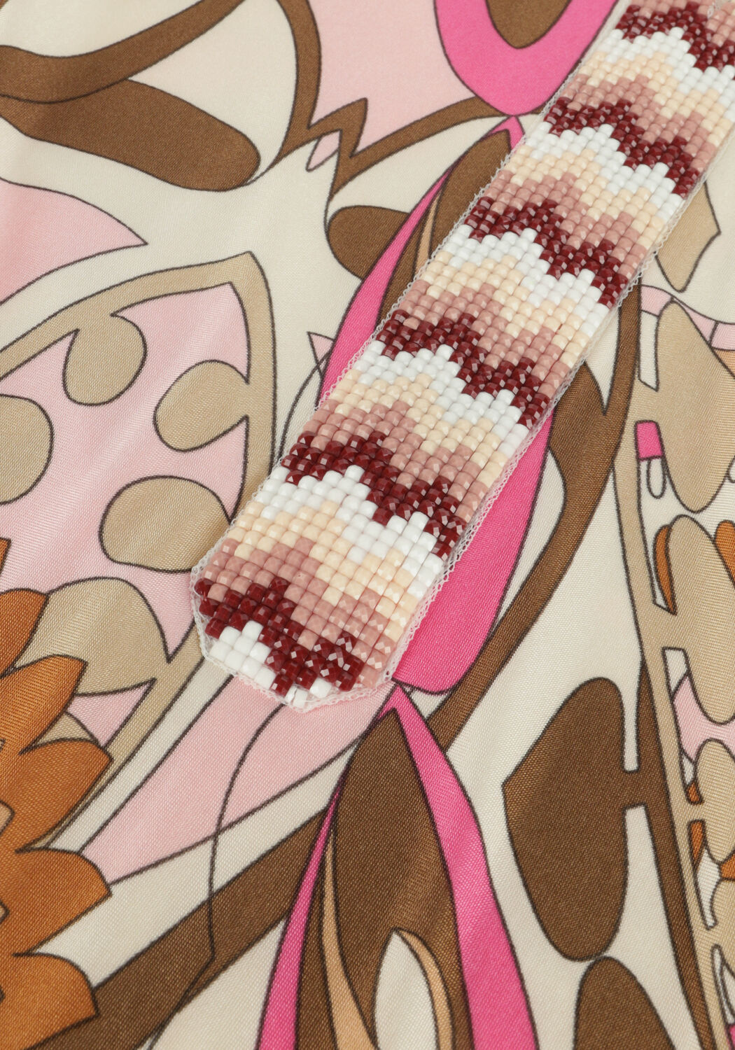 Beige ANA ALCAZAR Midi jurk 049690-3365 - large