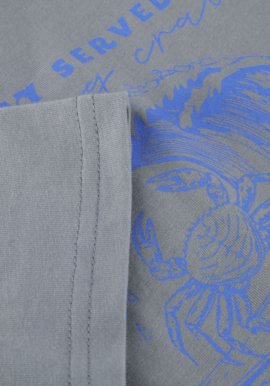 Grijze RETOUR T-shirt DAMON - large