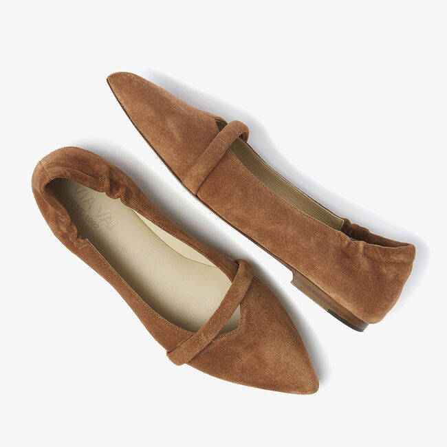VIA VAI LOLA ROSE Ballerines en marron - large
