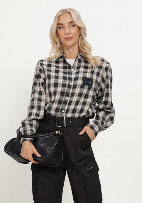 HAUTE L'AMITI&Eacute; EARLY HAUTE CHECK SHIRT Blouses en noir - large