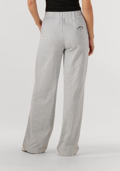 Lichtgrijze HAUTE L'AMITIÉ Wijde broek MINI CURVE LOOSE TALL PANT - large