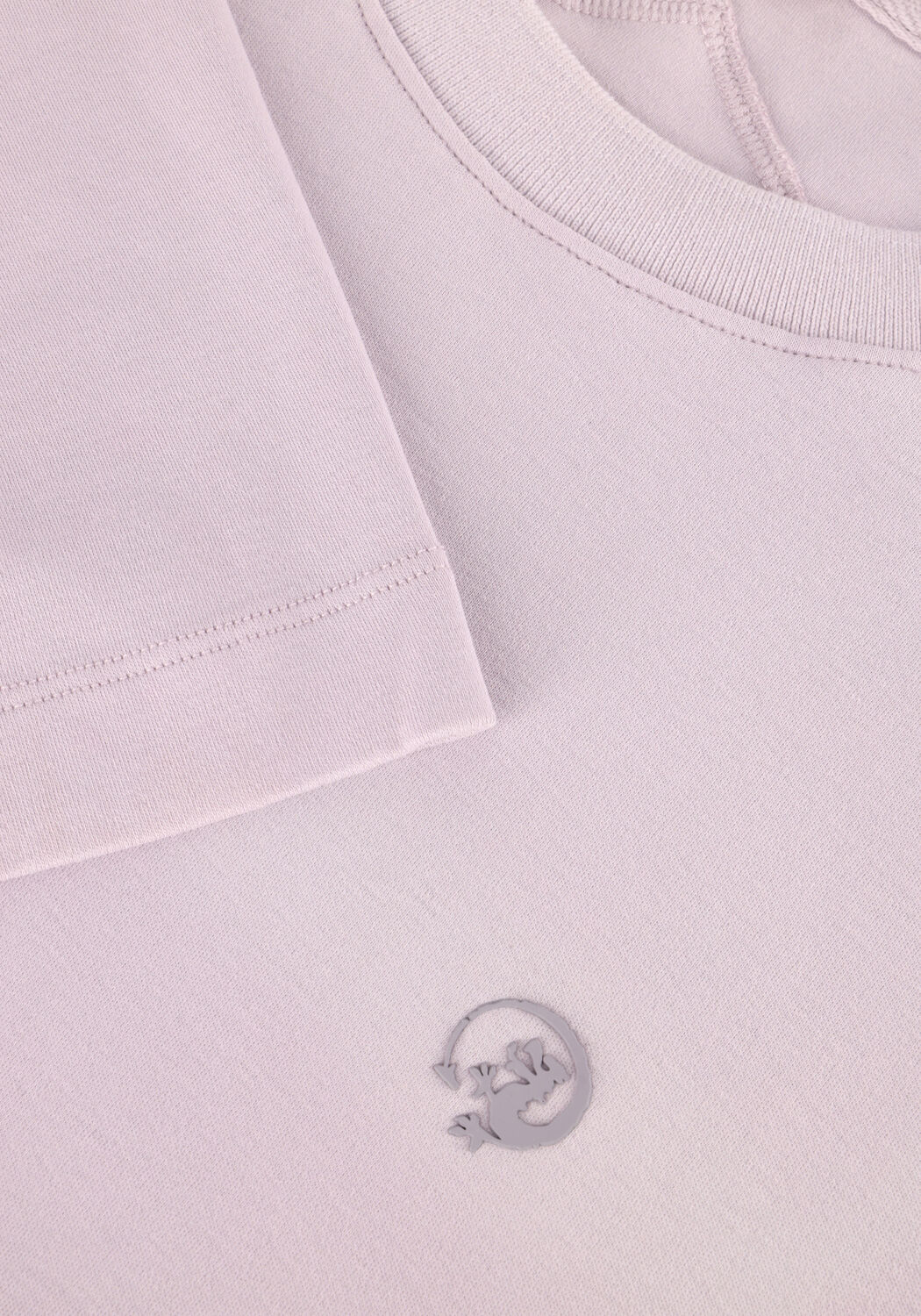 CAST IRON T-shirt SHORT SLEEVE R-NECK REGULAR FIT INTERLOCK Lilas - large