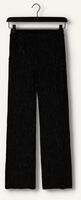 Zwarte ANOTHER LABEL Flared broek RIVOLI VELVET PANTS Zwarte ANOTHER LABEL Flared broek RIVOLI VELVET PANTS - medium