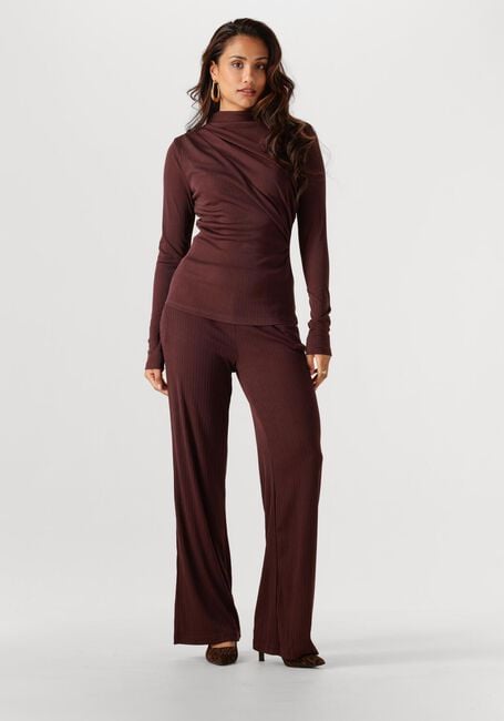 Bruine STUDIO AMAYA Wijde broek NOA - large