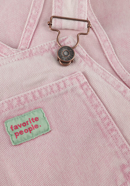 Roze FAVORITE PEOPLE Jumpsuit FUCHSIA PINK OVERALLS - large