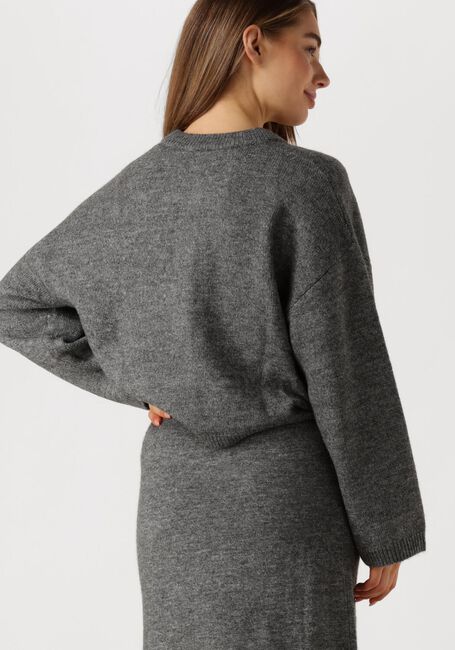 Grijze EDITED Vest KONNY CARDIGAN - large