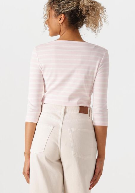 TOMMY HILFIGER T-shirt SLIM CODY BOAT-NK 3/4SLV Rose clair - large