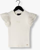 NIK & NIK T-shirt VOLANT SLEEVE RIB T-SHIRT en blanc - medium