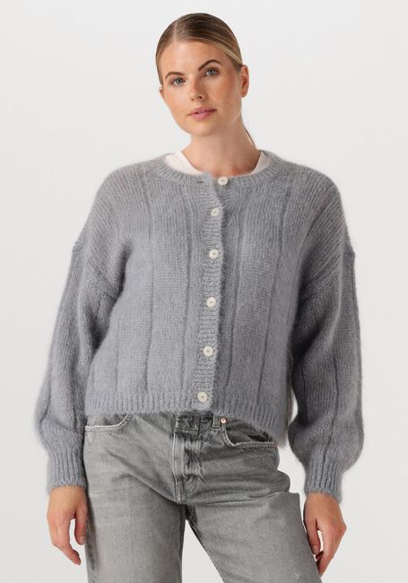 DES PETITS HAUTS Gilet CHOUETTE en bleu - large