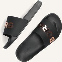 Zwarte BJORN BORG Badslippers KNOX MLD MET K Zwarte BJORN BORG Badslippers KNOX MLD MET K - medium