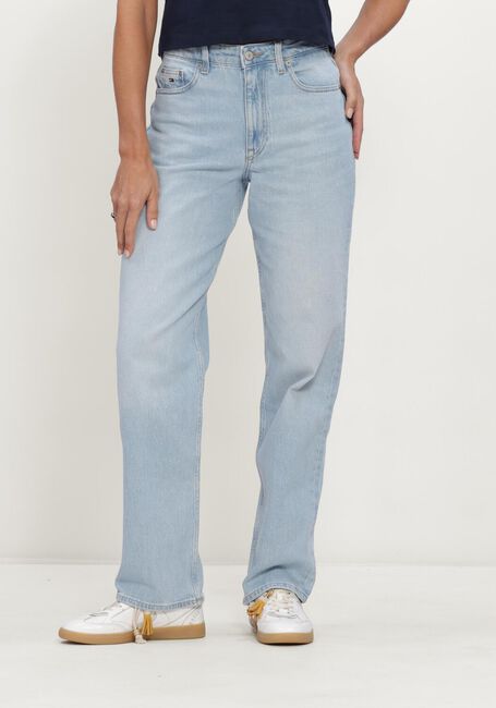 Lichtblauwe TOMMY JEANS Jeans LAYLA HR SLIM STR BJ0111 CO - large