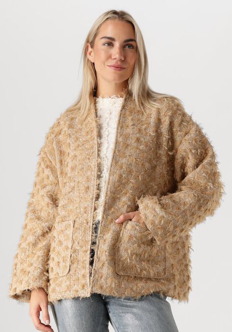 AMAYA AMSTERDAM Gilet GINNY en beige - large