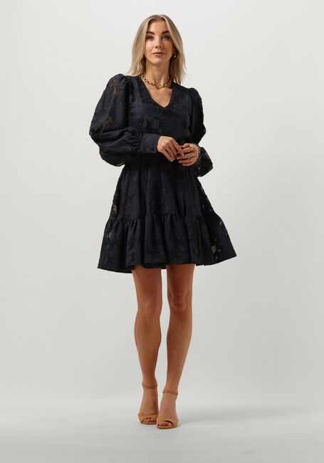 SELECTED FEMME Mini robe SLFCATHI-SADIE SHORT V-NECK DRESS Bleu foncé - large
