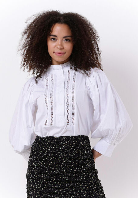 Witte NOTRE-V  BLOUSE NV-AVALYN - large