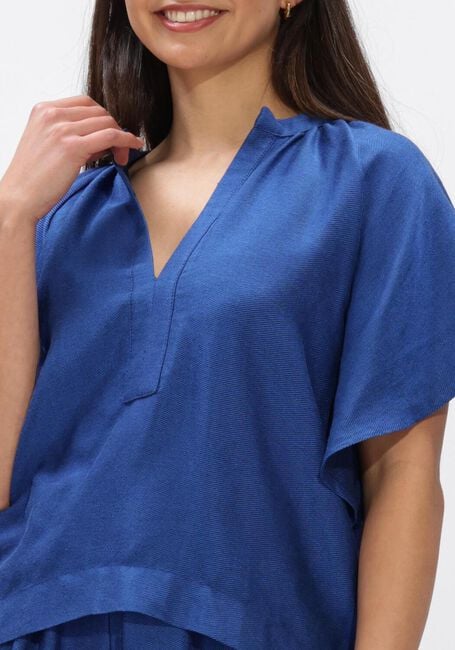 Blauwe BY-BAR Tops & T-shirts VINA GLOSS BLOUSE - large