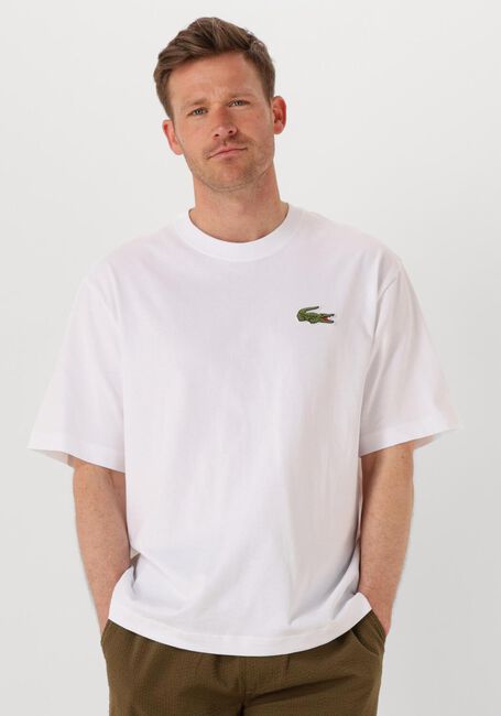 LACOSTE T-shirt 1HT1 MENS TEE-SHIRT 01 en blanc - large