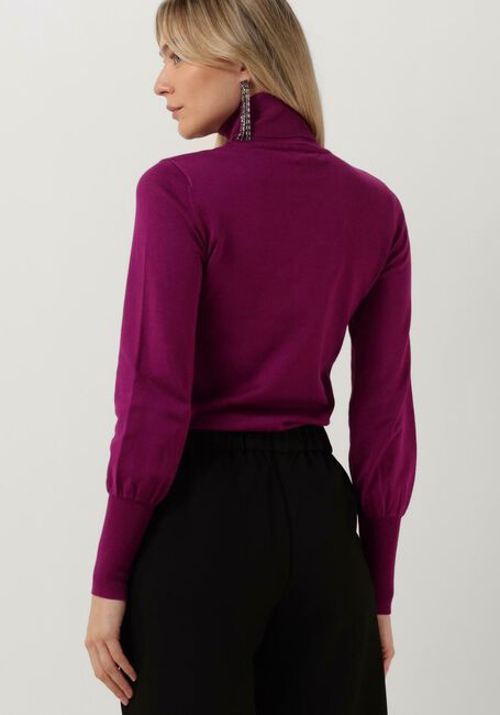 YDENCE Col roulé KNITTED TOP MEL en violet - large