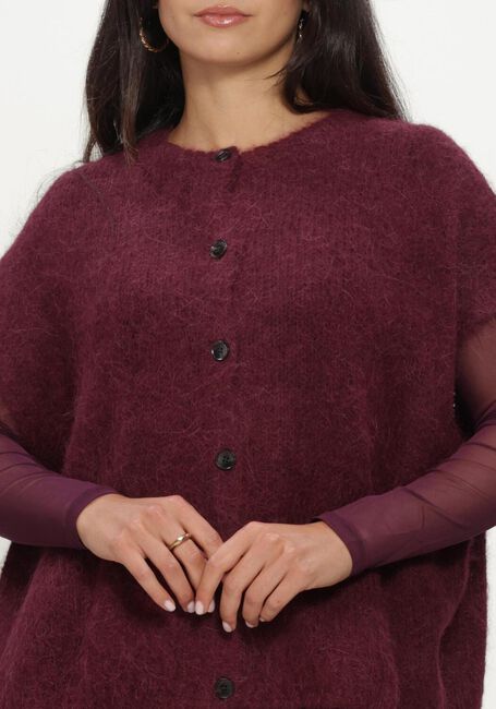 GRACE & MILA Spencer CARDIGAN Bordeaux - large