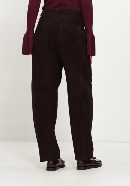 Bruine IBANA Wijde broek PARLA SUEDE - large
