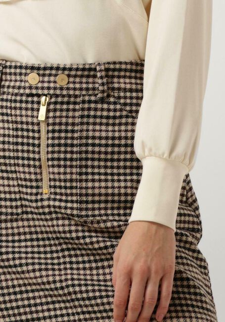 SCOTCH & SODA Mini-jupe MINI SKIRT IN HERITAGE CHECK en camel - large