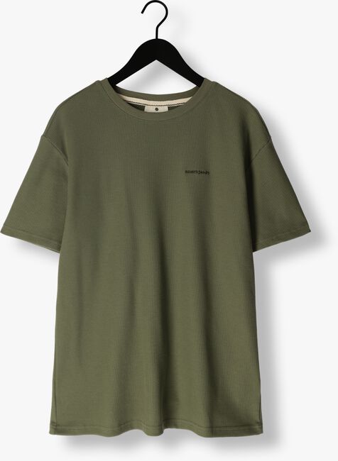 ANERKJENDT T-shirt AKKIKKI S/S WAFFLE TEE Olive - large