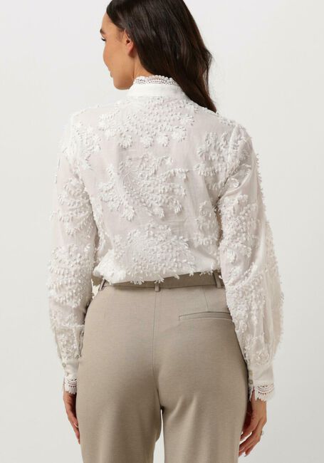 Witte BRUUNS BAZAAR  LINGON CHARLOTTA SHIRT - large