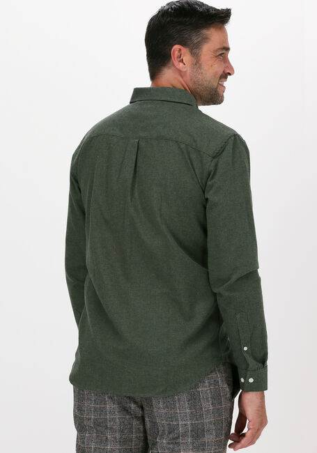 ANERKJENDT Chemise décontracté AKKNORAD MELANGE SHIRT Vert foncé - large
