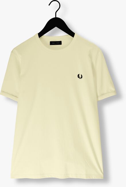 FRED PERRY T-shirt RINGER T-SHIRT en jaune - large